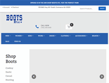 Tablet Screenshot of boots-etc.com